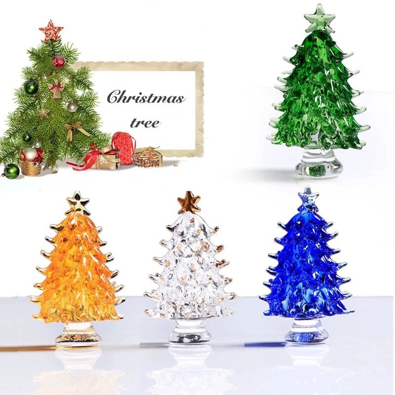 Crystal Christmas Tree Ornament Home Decor Peace Tree