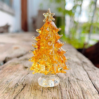 Crystal Christmas Tree Ornament Home Decor Peace Tree